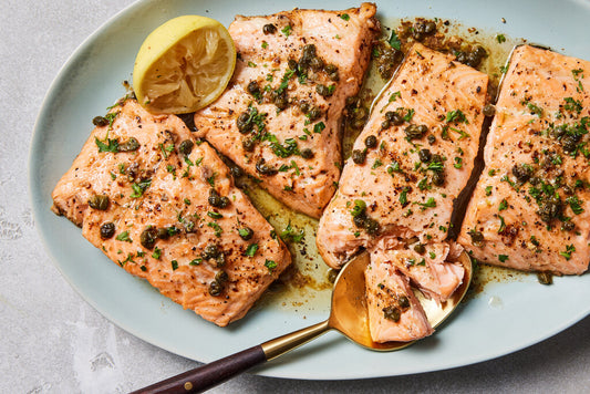 Easy Garlic Sauce for Salmon Baked Recipe