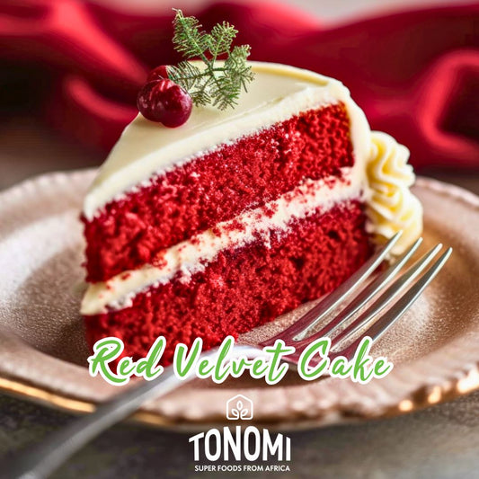 Cassava Red Velvet Cake for V-Day