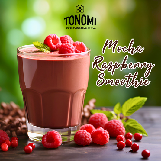 Mocha Raspberry Smoothie