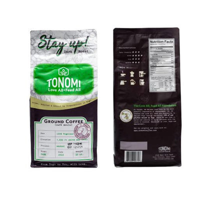 Tonomi Stay Up! (Dark Roast) Coffee