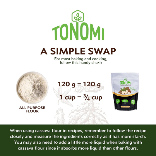 Tonomi Organic Cassava Flour