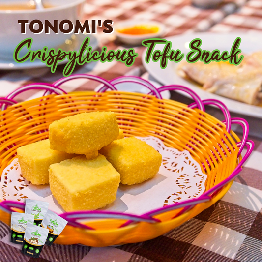 Crispylicious Tofu Snack by Tonomi Super Foods