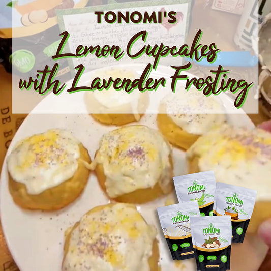 Tonomi Lemon Cupcake - Tastes Like Heaven, Feels Like Home!