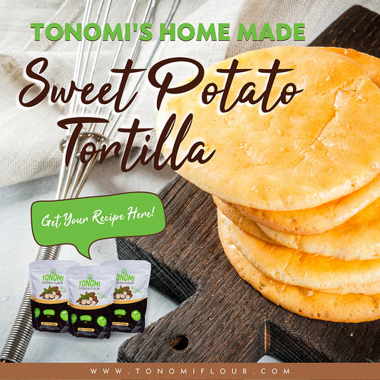 Have You Tried Sweet Potato Tortilla using Cassava Flour?
