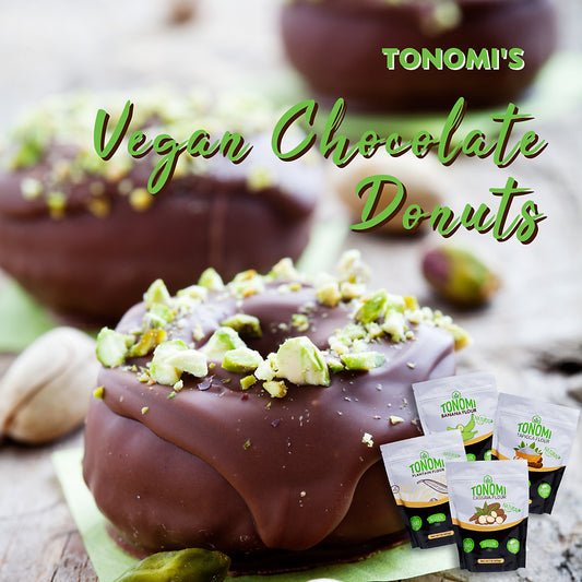 Indulge Your Sweet Tooth with Deliciously Vegan Chocolate Donuts!