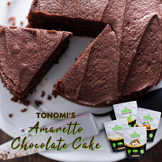 Amaretto Chocolate Cake for the Weekend!