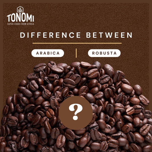 Experience Boldness with Tonomi Superfoods' Premium Robusta Coffee