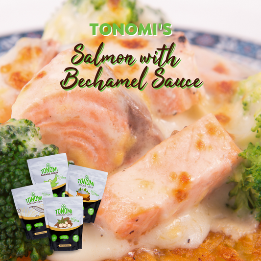 Salmon with Rich, Delicious Bechamél Sauce