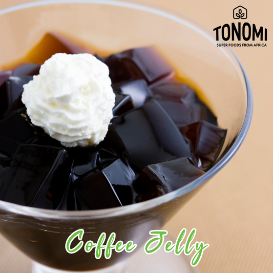 Tonomi Super Foods - Tonomi's Dark Roast Delight: Irresistible Coffee Jelly Recipe
