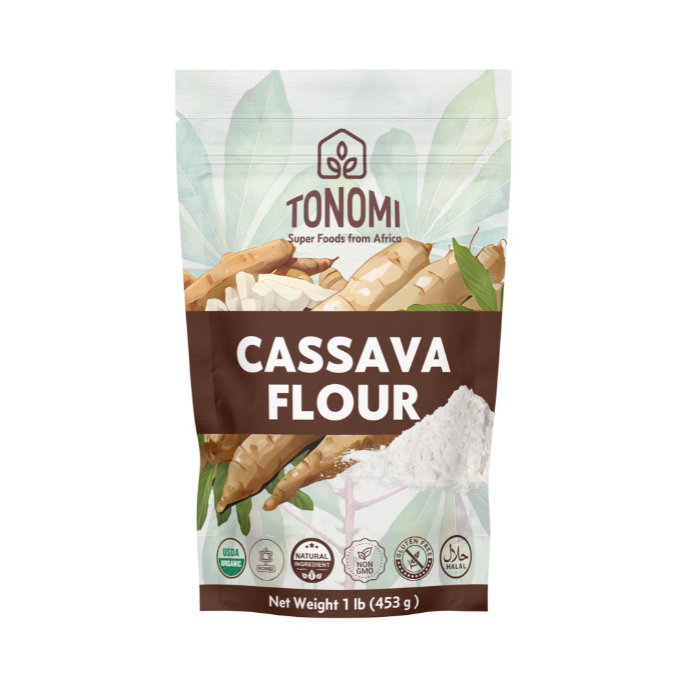 Tonomi's 100% Pure Organic Cassava Flour