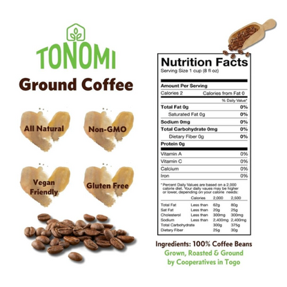 Tonomi Wake Up! (Light Roast) Coffee
