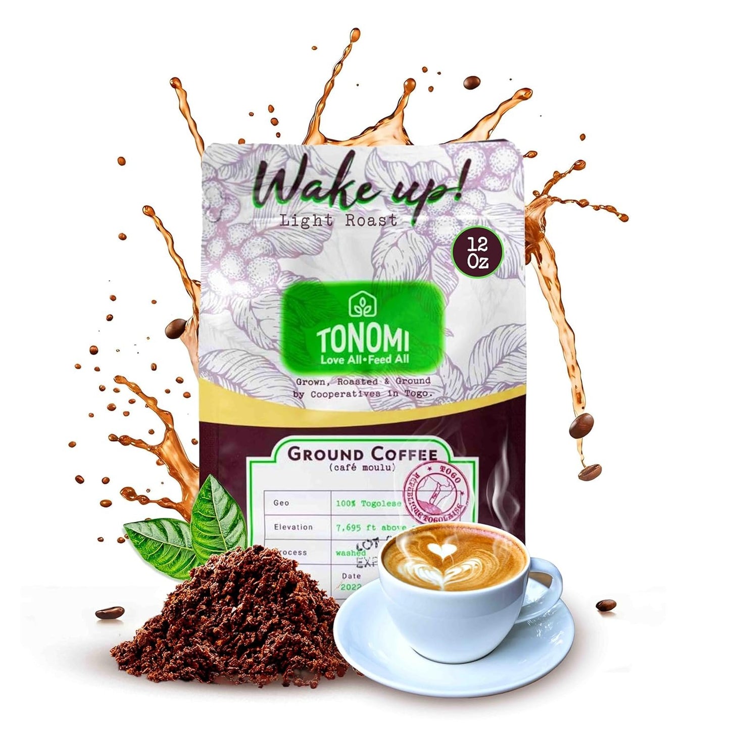 Tonomi Wake Up! Light Roast Coffee